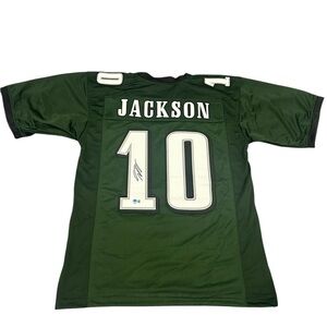 Green "Jackson 10" Football Jersey